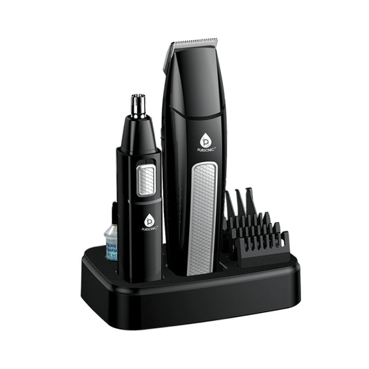 Men's 10-Piece Grooming Kit – Hair, Beard, Nose & Ear Trimmer